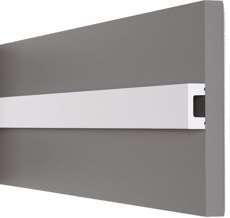 Battiscopa passacavi in duropolimero bianco 2000x50x20mm Fai da te/Prodotti per la costruzione/Materiali da costruzione/Pavimenti/Materiali per pavimenti/Battiscopa Led Mall Home - Napoli, Commerciovirtuoso.it