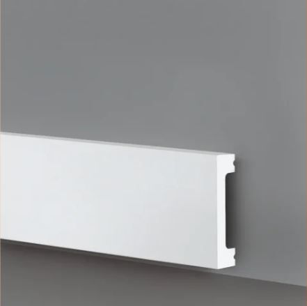 Battiscopa passacavi in duropolimero bianco 2000x75x13mm Fai da te/Prodotti per la costruzione/Materiali da costruzione/Pavimenti/Materiali per pavimenti/Battiscopa Led Mall Home - Napoli, Commerciovirtuoso.it