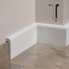 Bancale 96ml di Battiscopa Coprimarmo BC  in POLIMERI FeelingWood-HD 100x23mm - BIANCO