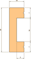 Battiscopa-SQUADRATO-BIANCO-BASSO-30x10x2000mm-in-POLIMERI---Polistrutturato