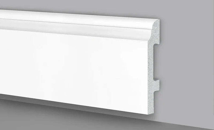 Battiscopa-Zoccolino-BIANCO-mod.-CORINZIO-95x15x2000mm-in-POLIMERI---Polistrutturato