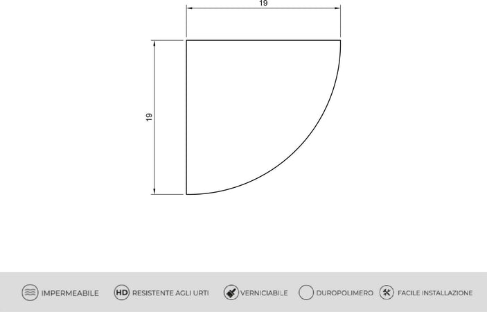 Battiscopa zoccolino in duropolimero rovere sbiancato Fai da te/Prodotti per la costruzione/Materiali da costruzione/Pavimenti/Materiali per pavimenti/Battiscopa Led Mall Home - Napoli, Commerciovirtuoso.it