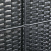 Baule-da-Giardino-in-Rattan-e-Acciaio-con-Coperchio,-95x60x53cm,-Nero-865-011V00BK