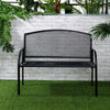 Baule-da-Giardino-in-Rattan-e-Acciaio-con-Coperchio,-95x60x53cm,-Nero-865-011V00BK