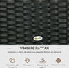 Baule-da-Giardino-in-Rattan-e-Acciaio-con-Coperchio,-95x60x53cm,-Nero-865-011V00BK