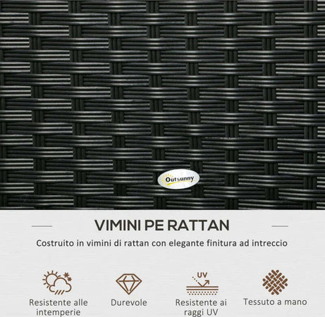 Baule-da-Giardino-in-Rattan-e-Acciaio-con-Coperchio,-95x60x53cm,-Nero-865-011V00BK