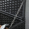Baule-da-Giardino-in-Rattan-e-Acciaio-con-Coperchio,-95x60x53cm,-Nero-865-011V00BK