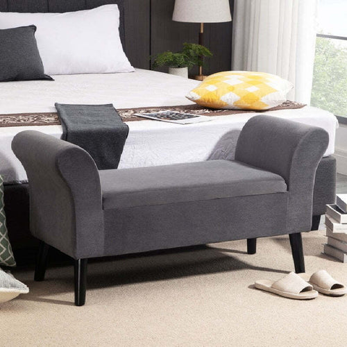 baule-ingresso-da-letto-elegante-grande-pouf-negozio-Panca-Contenitore-Imbottita-per-Camera-in-Tessuto-Vellutato-con-Braccioli,-111.5x41x65cm---Grigio-F838-172GYA
