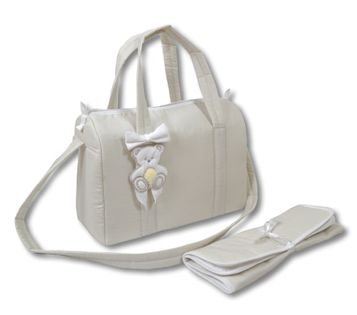 Borsa Mamma Bauletto Italbaby Peluche Tortora