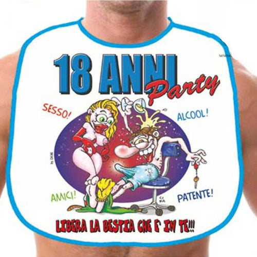 Bavaglino Festa di 8 Anni Scherzo Party Maggiore età Salute e cura della persona/Erotismo e contraccezione/Sex toys/Gadget per addio al nubilato e al celibato Kondorama - Martinsicuro, Commerciovirtuoso.it
