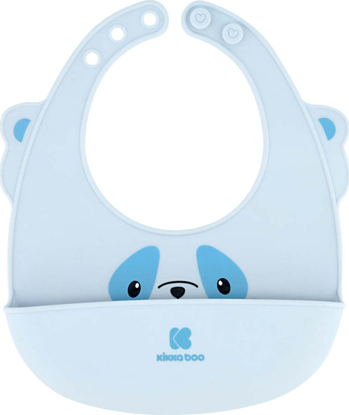 Bavaglino in silicone Blu Prima infanzia/Allattamento e pappa/Bavaglini/Bavaglini La Casa Del Bebè - Napoli, Commerciovirtuoso.it