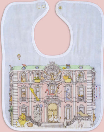 Bavaglino Large Atelier Choux Monceau Mansion Prima infanzia/Allattamento e pappa/Bavaglini/Bavaglini La Casa Del Bebè - Napoli, Commerciovirtuoso.it