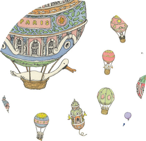 Bavaglino Large Atelier Choux Mongolfiera Prima infanzia/Allattamento e pappa/Bavaglini/Bavaglini La Casa Del Bebè - Napoli, Commerciovirtuoso.it