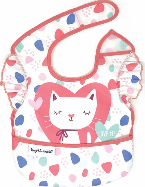 Bavaglino repeltex con tasca Tiny Twinkle Love Me Prima infanzia/Allattamento e pappa/Bavaglini/Bavaglini La Casa Del Bebè - Napoli, Commerciovirtuoso.it