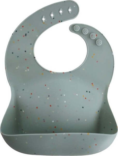 Bavaglino Silicone Mushie Cambridge Blue Prima infanzia/Allattamento e pappa/Bavaglini/Bavaglini La Casa Del Bebè - Napoli, Commerciovirtuoso.it