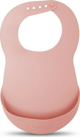 Bavaglino Silicone Suavinex Rosa Prima infanzia/Allattamento e pappa/Bavaglini/Bavaglini La Casa Del Bebè - Napoli, Commerciovirtuoso.it