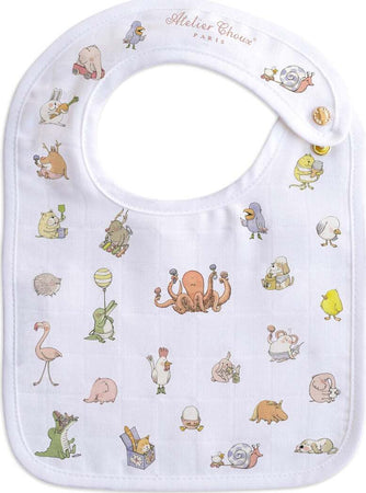 Bavaglino Small Atelier Choux Bebè Choux Prima infanzia/Allattamento e pappa/Bavaglini/Bavaglini La Casa Del Bebè - Napoli, Commerciovirtuoso.it