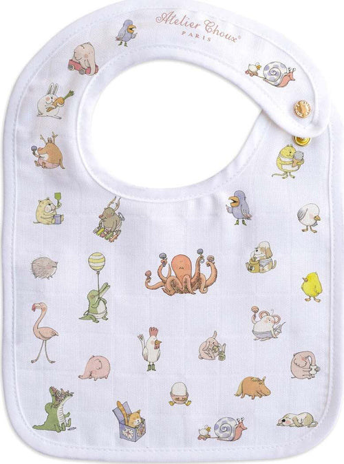 Bavaglino Small Atelier Choux Bebè Choux Prima infanzia/Allattamento e pappa/Bavaglini/Bavaglini La Casa Del Bebè - Napoli, Commerciovirtuoso.it