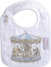 Bavaglino Small Atelier Choux Blu Carousel Prima infanzia/Allattamento e pappa/Bavaglini/Bavaglini La Casa Del Bebè - Napoli, Commerciovirtuoso.it