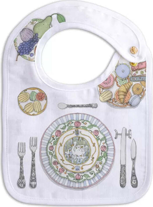 Bavaglino Small Atelier Choux Bon Appètit Prima infanzia/Allattamento e pappa/Bavaglini/Bavaglini La Casa Del Bebè - Napoli, Commerciovirtuoso.it