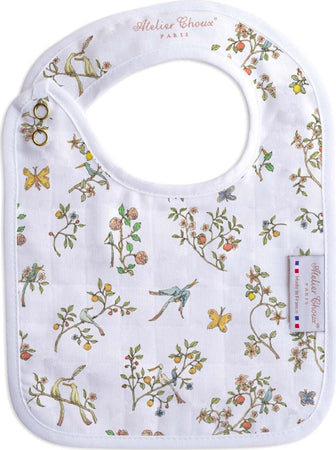 Bavaglino Small Atelier Choux in Bloom Blue Prima infanzia/Allattamento e pappa/Bavaglini/Bavaglini La Casa Del Bebè - Napoli, Commerciovirtuoso.it
