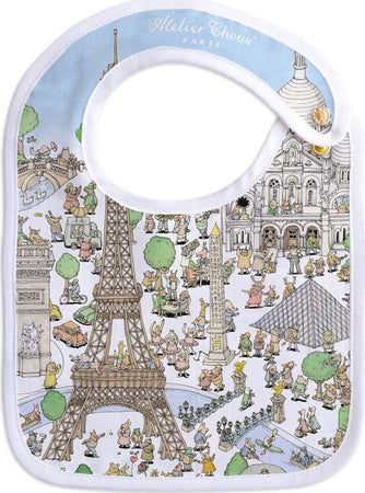 Bavaglino Small Atelier Choux Paris Prima infanzia/Allattamento e pappa/Bavaglini/Bavaglini La Casa Del Bebè - Napoli, Commerciovirtuoso.it