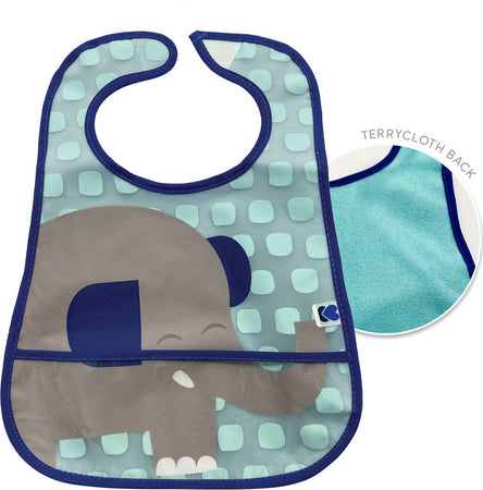 Bavaglino terry Eva con cattura molliche Set 3pz Lion-Rhino-Elephant Prima infanzia/Allattamento e pappa/Bavaglini/Bavaglini La Casa Del Bebè - Napoli, Commerciovirtuoso.it