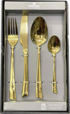 Bavaria Ottingher Set Posate Oro 24 Pz. Servizio di PosateAcciaio Inox Color Oro 6 Persone Art. 197 Casa e cucina/Stoviglie/Posate/Set di posate/Set di posate miste L’Orchidea - Siderno, Commerciovirtuoso.it