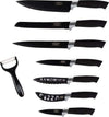 Bavaria-Set-Di-Coltelli-In-Acciaio-Ceramizzato-Alta-Qualità-8-Pezzi-Con-Pelapatate-E-Coltello-Da-Pizza-Colore-Nero-O-Bianco-Bavaria-Amc