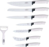 Bavaria-Set-Di-Coltelli-In-Acciaio-Ceramizzato-Alta-Qualità-8-Pezzi-Con-Pelapatate-E-Coltello-Da-Pizza-Colore-Nero-O-Bianco-Bavaria-Amc