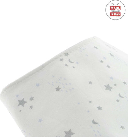 Bavetta Bandana Sky Azzurro/Star 38X18X1 Cm Prima infanzia/Allattamento e pappa/Bavaglini/Bavaglini La Casa Del Bebè - Napoli, Commerciovirtuoso.it