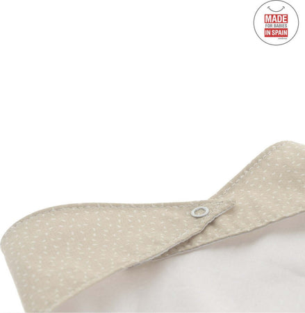 Bavetta Bandana Sky Beige/Pioggia 38X18X1 Cm Prima infanzia/Allattamento e pappa/Bavaglini/Bavaglini La Casa Del Bebè - Napoli, Commerciovirtuoso.it
