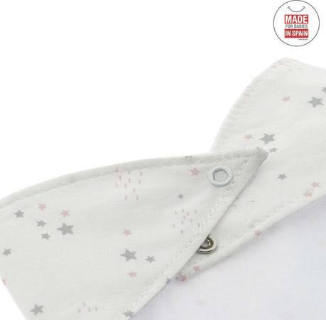 Bavetta Bandana Sky Rosa/Star 38X18X1 Cm Prima infanzia/Allattamento e pappa/Bavaglini/Bavaglini La Casa Del Bebè - Napoli, Commerciovirtuoso.it