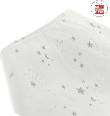 Bavetta Bandana Sky Rosa/Star 38X18X1 Cm Prima infanzia/Allattamento e pappa/Bavaglini/Bavaglini La Casa Del Bebè - Napoli, Commerciovirtuoso.it