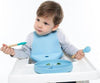 Bavetta Flexi Bib Minikoioi Celeste Prima infanzia/Allattamento e pappa/Bavaglini/Bavaglini La Casa Del Bebè - Napoli, Commerciovirtuoso.it