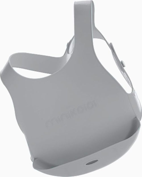 Bavetta Flexi Bib Minikoioi Grigio Prima infanzia/Allattamento e pappa/Bavaglini/Bavaglini La Casa Del Bebè - Napoli, Commerciovirtuoso.it