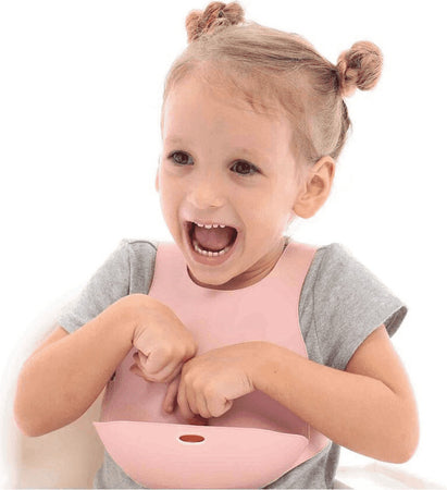 Bavetta Flexi Bib Minikoioi Rosa Prima infanzia/Allattamento e pappa/Bavaglini/Bavaglini La Casa Del Bebè - Napoli, Commerciovirtuoso.it