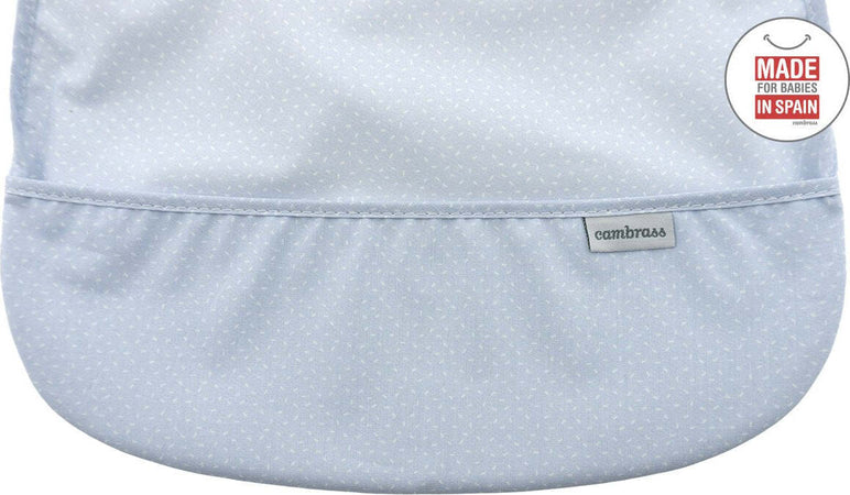 Bavetta Quadrata Pvc Sky Azzurro/Pioggia 28X36X1 Cm Prima infanzia/Allattamento e pappa/Bavaglini/Bavaglini La Casa Del Bebè - Napoli, Commerciovirtuoso.it