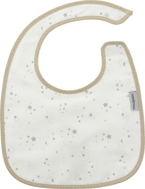 Bavetta Quadrata Velcro Sky Beige/Star 20X26X1 Cm Prima infanzia/Allattamento e pappa/Bavaglini/Bavaglini La Casa Del Bebè - Napoli, Commerciovirtuoso.it