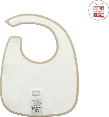 Bavetta Quadrata Velcro Sky Beige/Star 20X26X1 Cm Prima infanzia/Allattamento e pappa/Bavaglini/Bavaglini La Casa Del Bebè - Napoli, Commerciovirtuoso.it