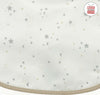 Bavetta Quadrata Velcro Sky Beige/Star 20X26X1 Cm Prima infanzia/Allattamento e pappa/Bavaglini/Bavaglini La Casa Del Bebè - Napoli, Commerciovirtuoso.it