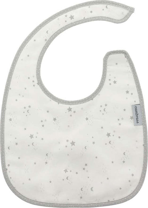 Bavetta Quadrata Velcro Sky Grigio/Star 20X26X1 Cm Prima infanzia/Allattamento e pappa/Bavaglini/Bavaglini La Casa Del Bebè - Napoli, Commerciovirtuoso.it