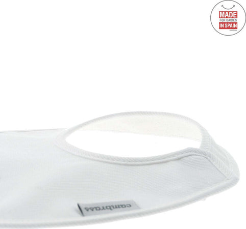 Bavetta Rotonda Velcro A Dormir Bianco 16X19X1 Cm Prima infanzia/Allattamento e pappa/Bavaglini/Bavaglini La Casa Del Bebè - Napoli, Commerciovirtuoso.it