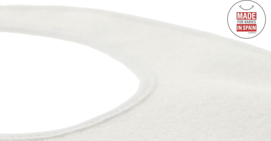 Bavetta Rotonda Velcro A Dormir Bianco 16X19X1 Cm Prima infanzia/Allattamento e pappa/Bavaglini/Bavaglini La Casa Del Bebè - Napoli, Commerciovirtuoso.it