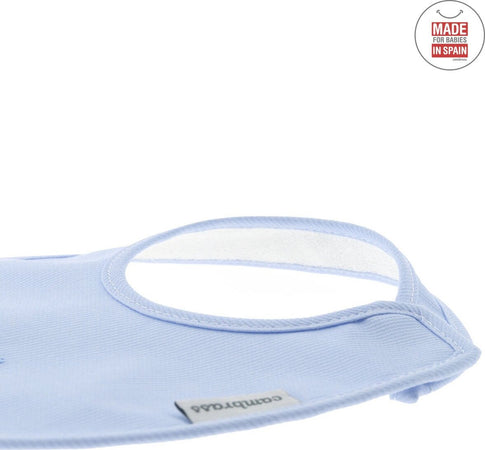 Bavetta Rotonda Velcro Pio Pio Azzurro 16X19X1 Cm Prima infanzia/Allattamento e pappa/Bavaglini/Bavaglini La Casa Del Bebè - Napoli, Commerciovirtuoso.it