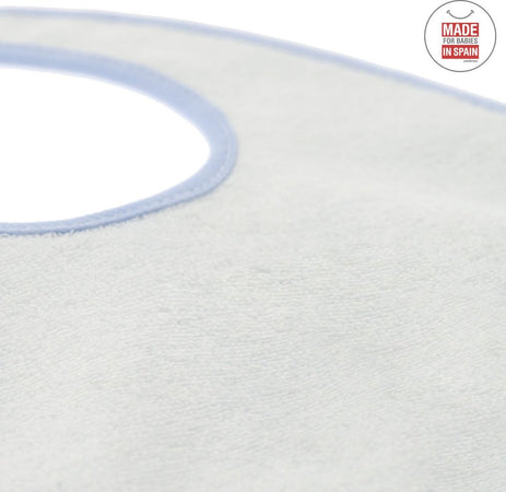 Bavetta Rotonda Velcro Pio Pio Azzurro 16X19X1 Cm Prima infanzia/Allattamento e pappa/Bavaglini/Bavaglini La Casa Del Bebè - Napoli, Commerciovirtuoso.it