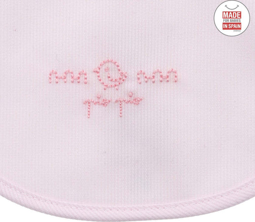 Bavetta Rotonda Velcro Pio Pio Rosa 16X19X1 Cm Prima infanzia/Allattamento e pappa/Bavaglini/Bavaglini La Casa Del Bebè - Napoli, Commerciovirtuoso.it