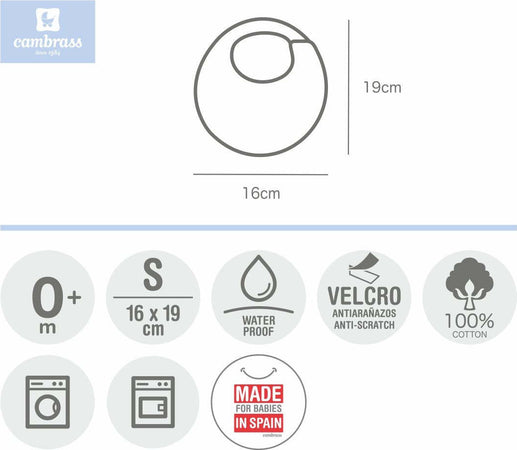 Bavetta Rotonda Velcro Pio Pio Rosa 16X19X1 Cm Prima infanzia/Allattamento e pappa/Bavaglini/Bavaglini La Casa Del Bebè - Napoli, Commerciovirtuoso.it