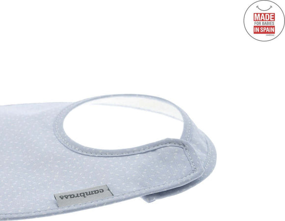 Bavetta Rotonda Velcro Sky Azzurro/Pioggia 16X19X1 Cm Prima infanzia/Allattamento e pappa/Bavaglini/Bavaglini La Casa Del Bebè - Napoli, Commerciovirtuoso.it