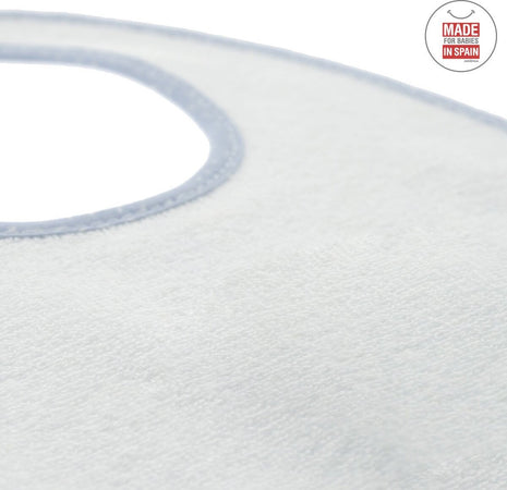 Bavetta Rotonda Velcro Sky Azzurro/Pioggia 16X19X1 Cm Prima infanzia/Allattamento e pappa/Bavaglini/Bavaglini La Casa Del Bebè - Napoli, Commerciovirtuoso.it